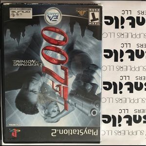 007 Everything or Nothing James Bond - PS2 - Works
